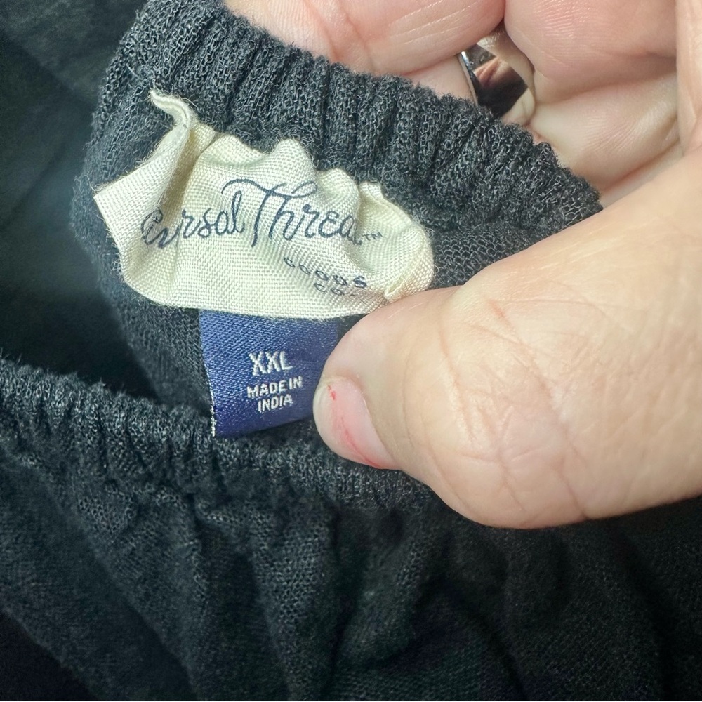 Women's Universal Thread Black Button-Front Maxi … - image 4